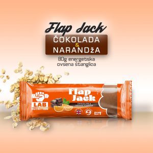 Ovsena štanglica FLAP JACK Čokolada&Narandža