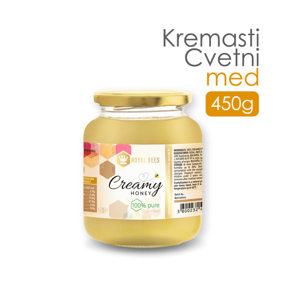 KREMASTI CVETNI Med 450g