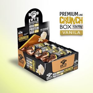 Proteinska Čokoladica – Crunch PREMIUM – Hrskava – VANILA – bez šećera