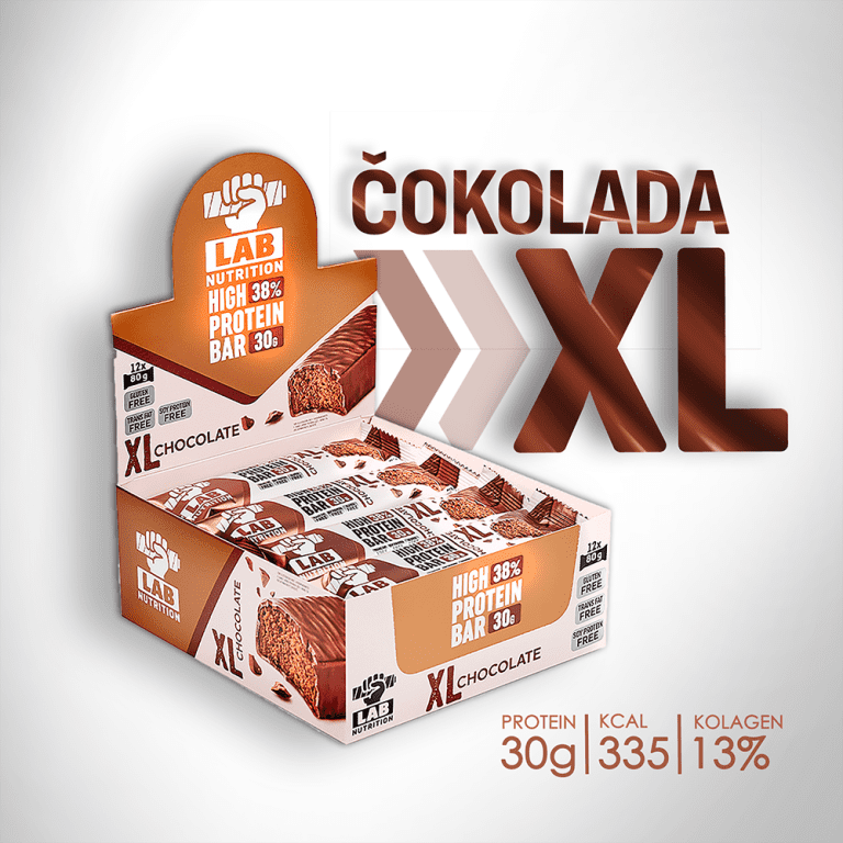 eShop XL Proteinska čokoladica - ČOKOLADA - 80g - CLASSIC BOX