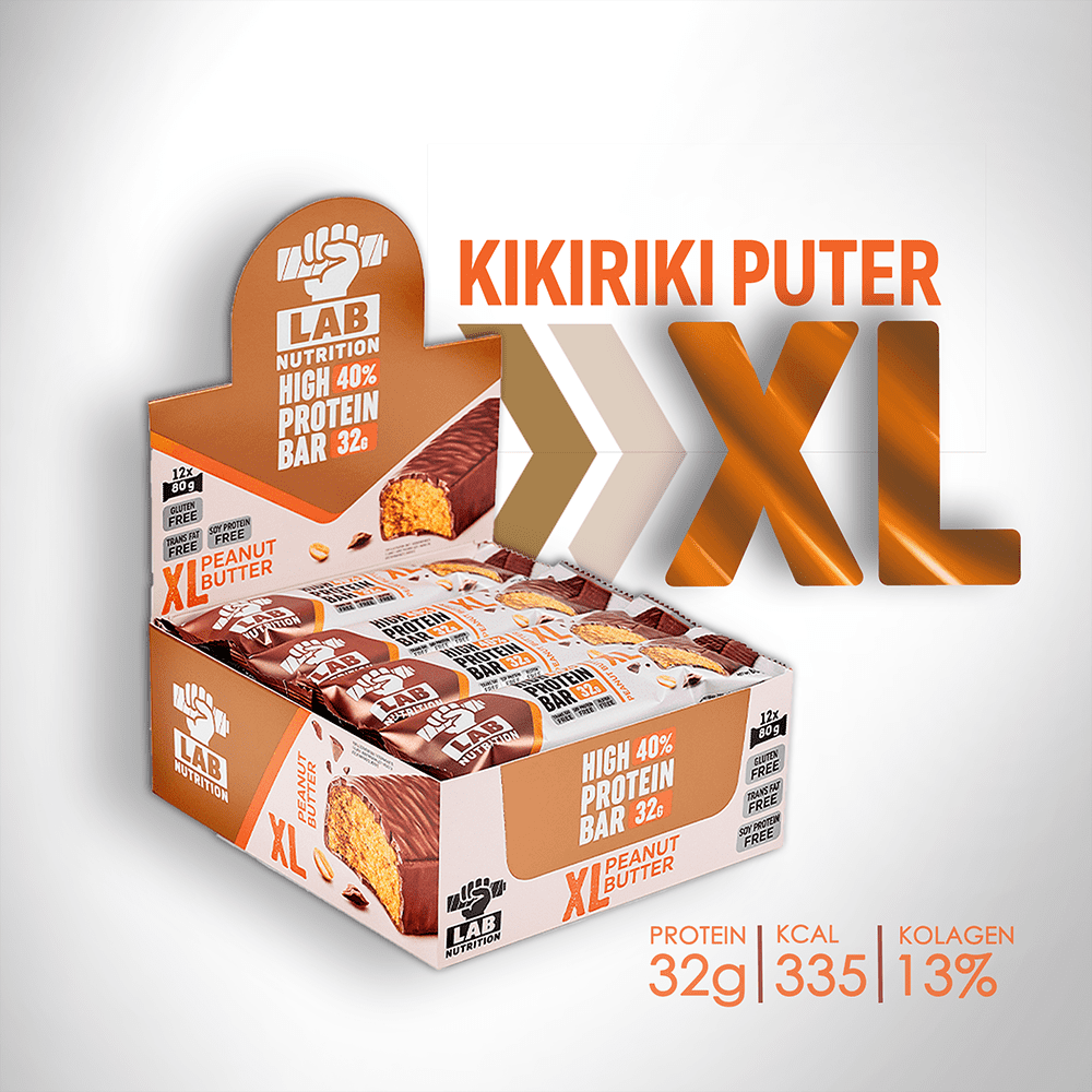 XL Proteinska čokoladica - KIKIRIKI PUTER - 80g - CLASSIC BOX