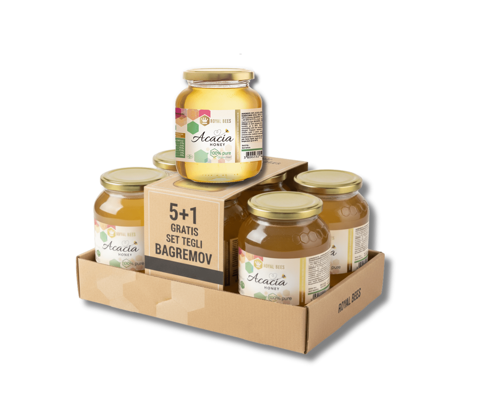 Bagremov med Box 6kom