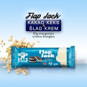 Ovsena štanglica FLAP JACK Keks&Šlag Krem