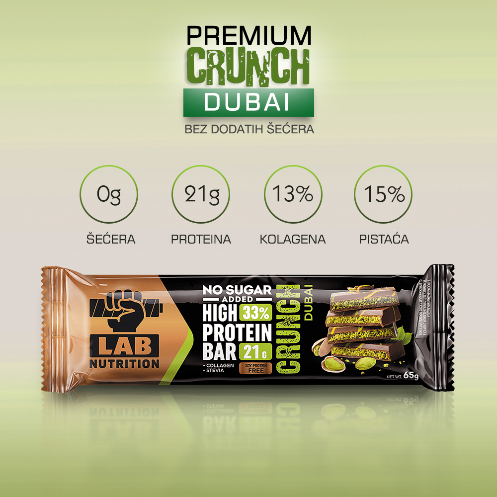 dubai – crunch premium – bez šećera 65g