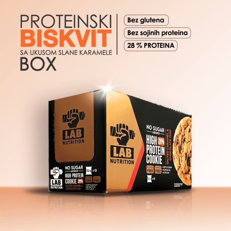 Proteinski BISKVIT BOX- SLANA KARAMELA