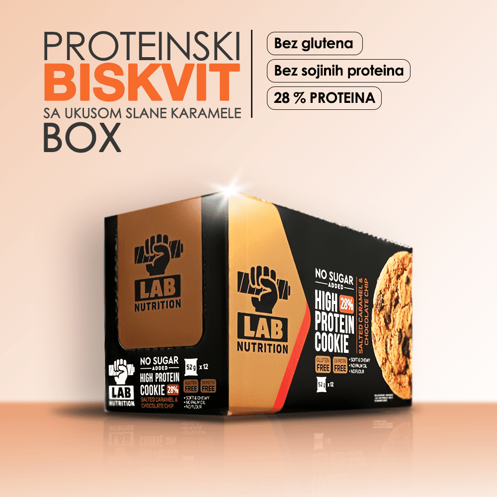 Proteinski BISKVIT BOX- SLANA KARAMELA